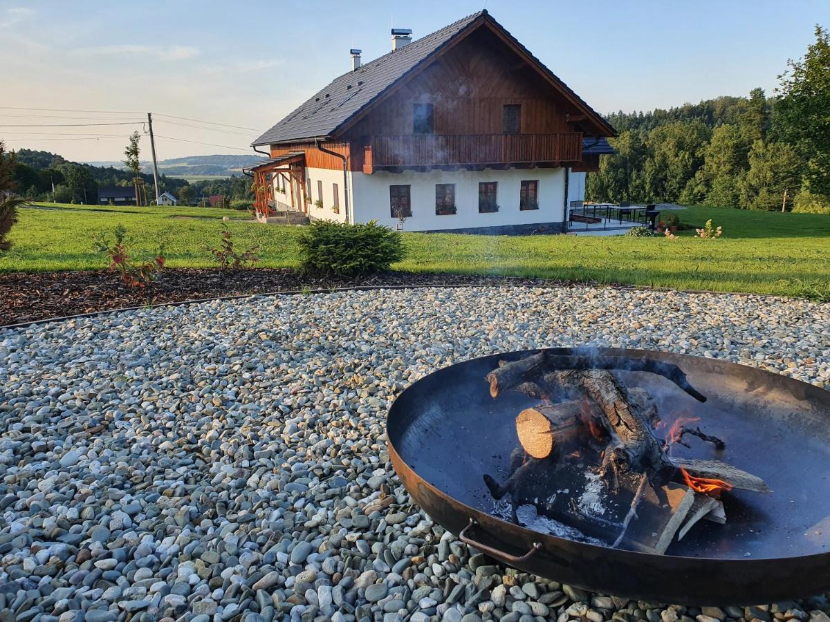 Penzion Stříbrník Krasna (Moravia-Silesia) Exterior foto