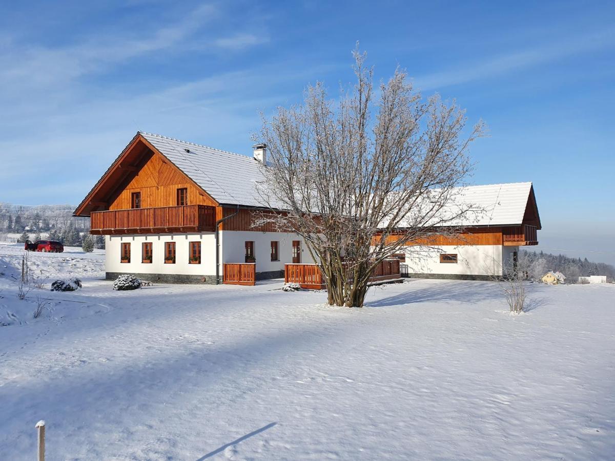 Penzion Stříbrník Krasna (Moravia-Silesia) Exterior foto