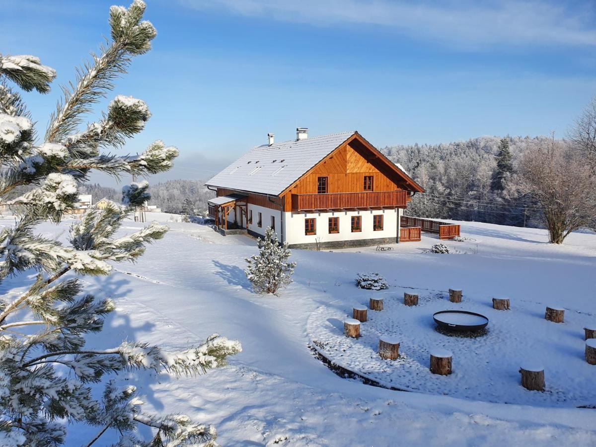 Penzion Stříbrník Krasna (Moravia-Silesia) Exterior foto