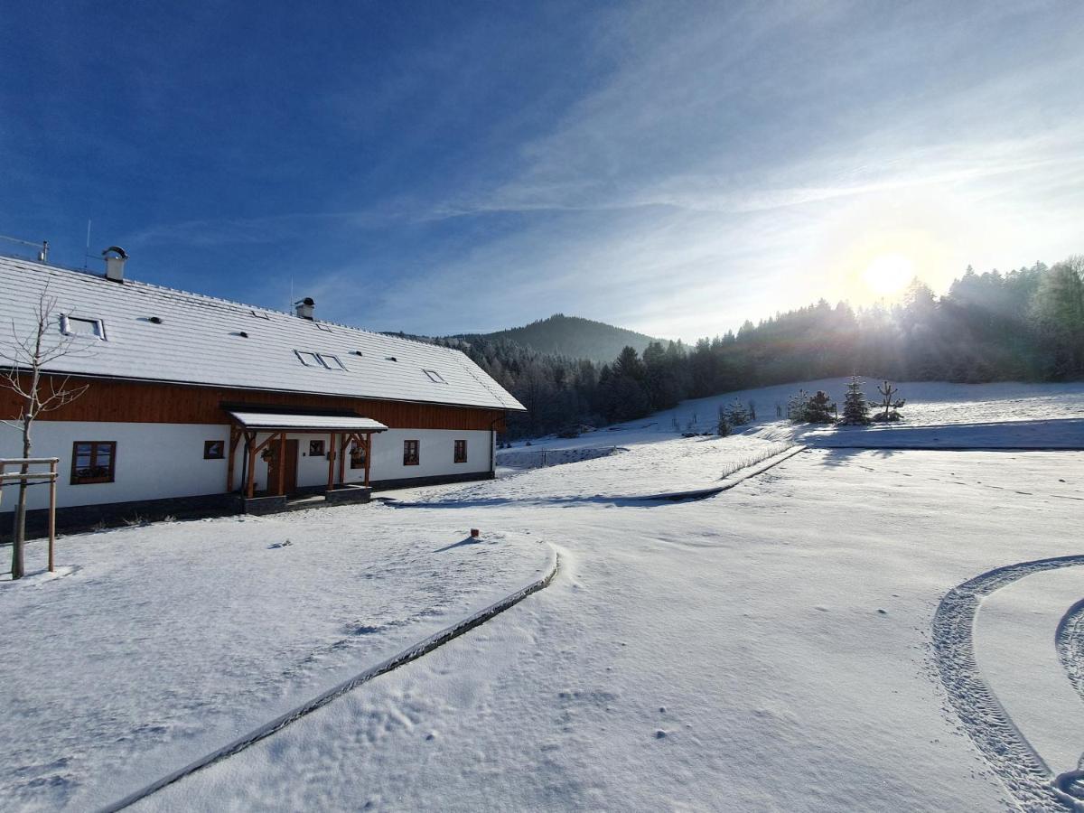 Penzion Stříbrník Krasna (Moravia-Silesia) Exterior foto